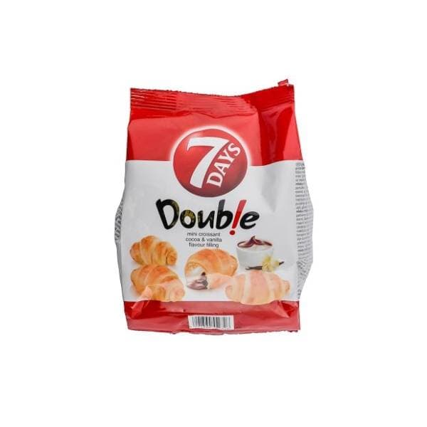 Kroasan 7 DAYS double mini vanila kakao 60g 0