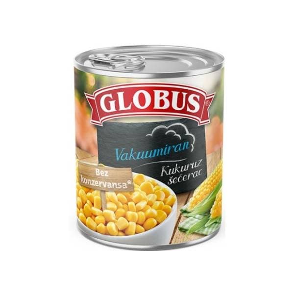Kukuruz šećerac GLOBUS 340g 0