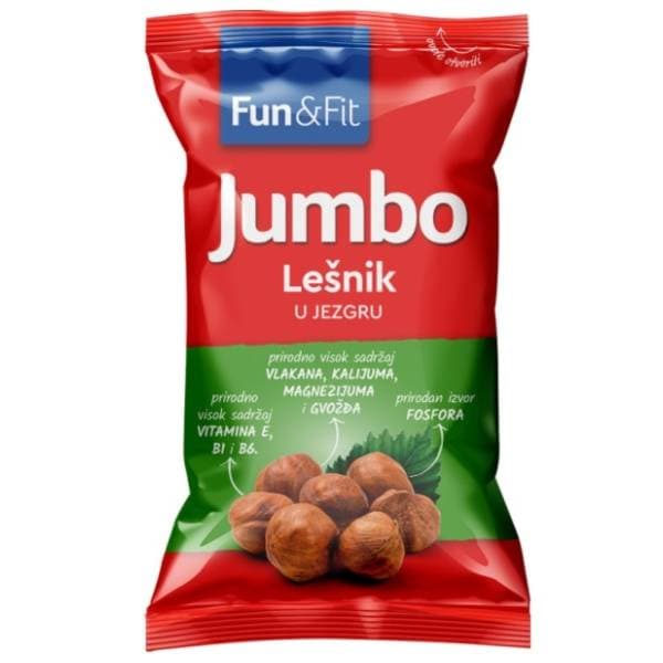 JUMBO lešnik sirovi 75g 0