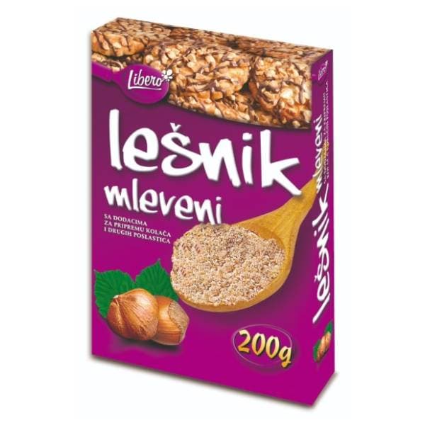 Lešnik LIBERO mleveni 200g 0