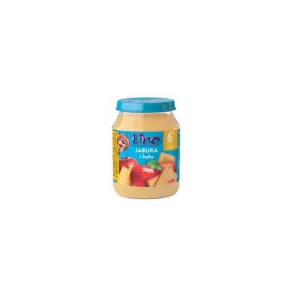 LINO kašica jabuka keks 190g 0