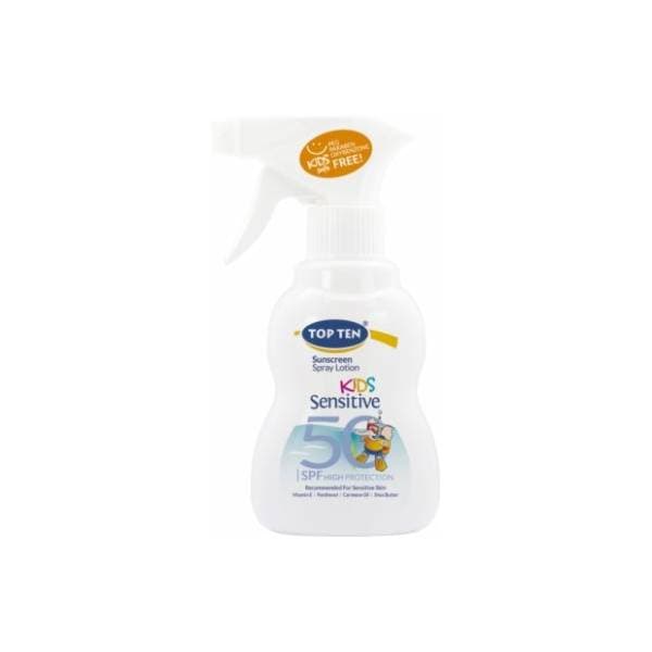 Losion za sunčanje u spreju TOP TEN Kids SPF50 200ml 0