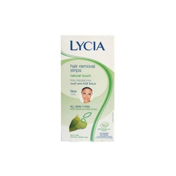 LYCIA depilacione trake za lice prirodan dodir 20kom 0