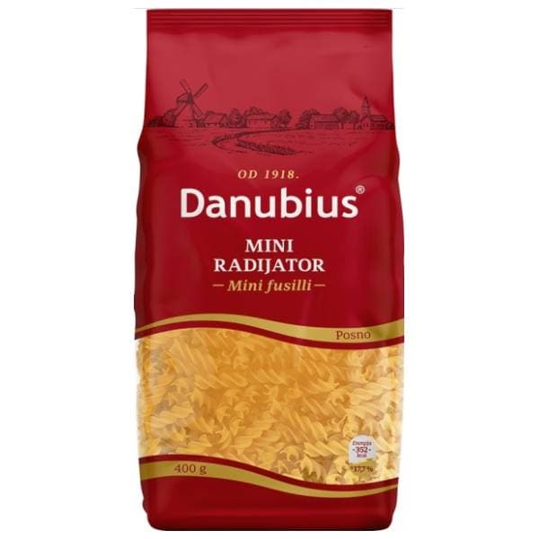 Makaroni DANUBIUS mini radijator 400g 0