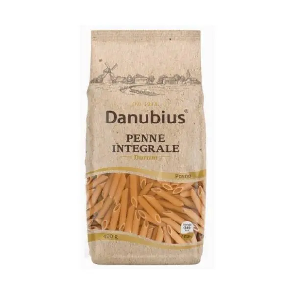 Makaroni DANUBIUS Penne Integrale 400g 0