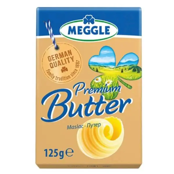 Maslac MEGGLE Alpenbutter 125g 0