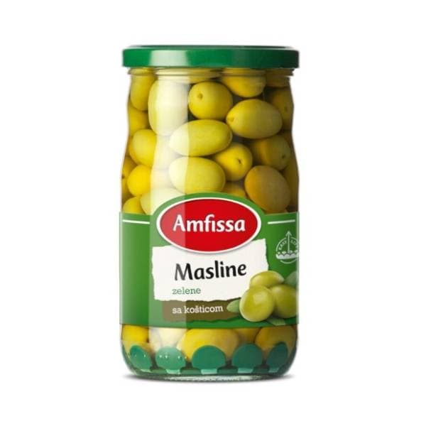 AMFISSA masline sa košticom 680g 0