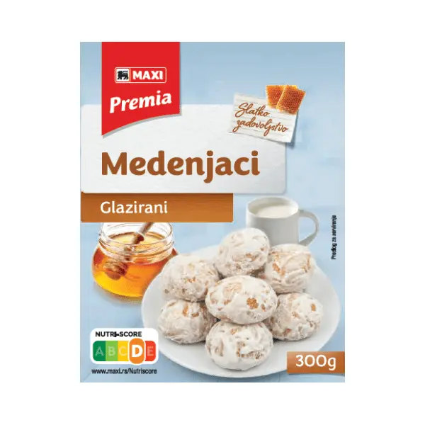 Medenjaci PREMIA Glazirani 300g (Ondina) 0