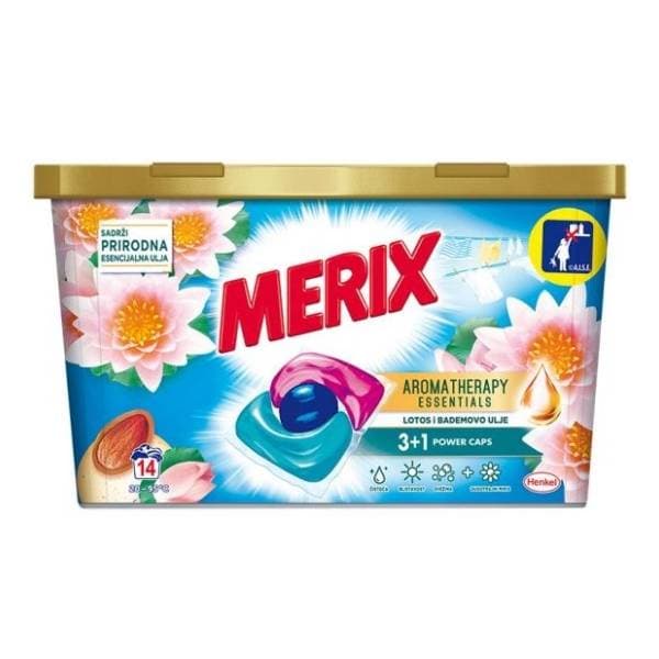 MERIX Lotos i bademovo ulje kapsule 13kom 0