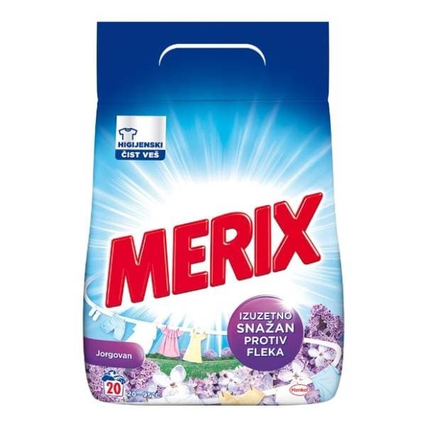 MERIX Lilac powder 20 pranja (1,8kg) 0