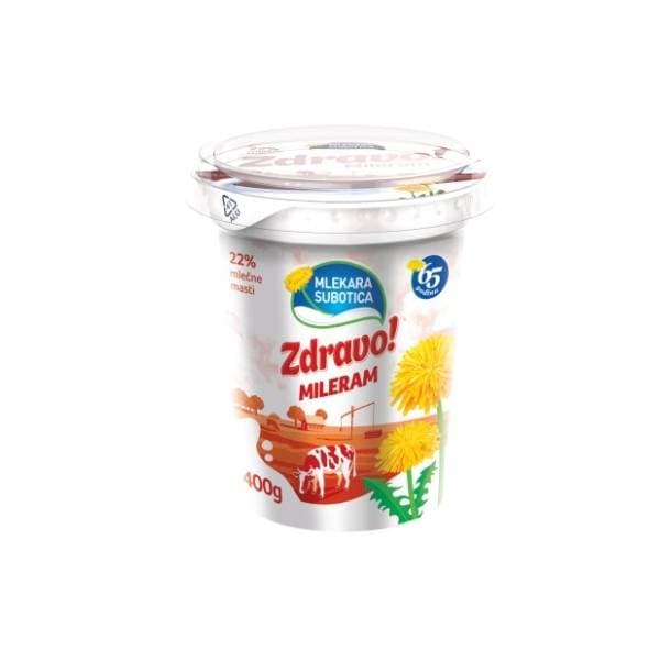 Mileram MLEKARA SUBOTICA 22%mm 400g 0