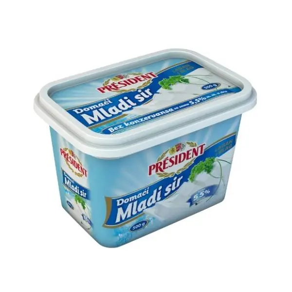 Mladi sir PRESIDENT domaći 500g 0