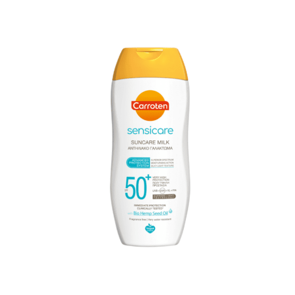 Mleko za sunčanje CARROTEN sensicare spf50+ 200ml 0