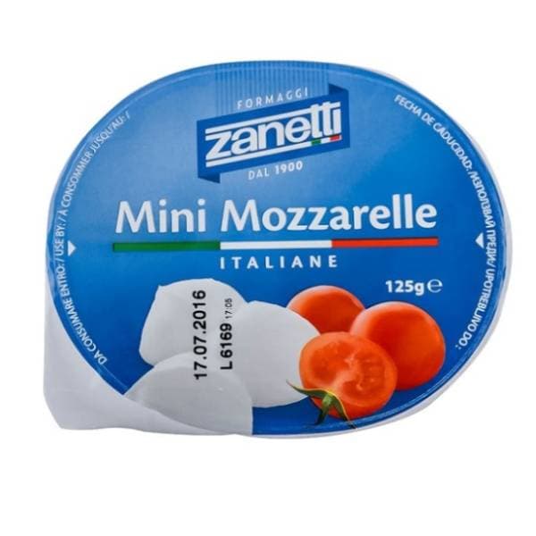 Mozzarella ZANETTI mini 125g 0