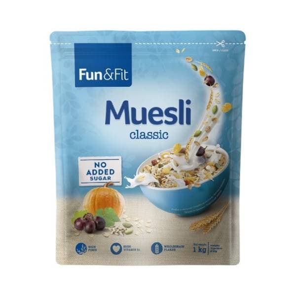 Musli Fun & Fit classic 1kg 0