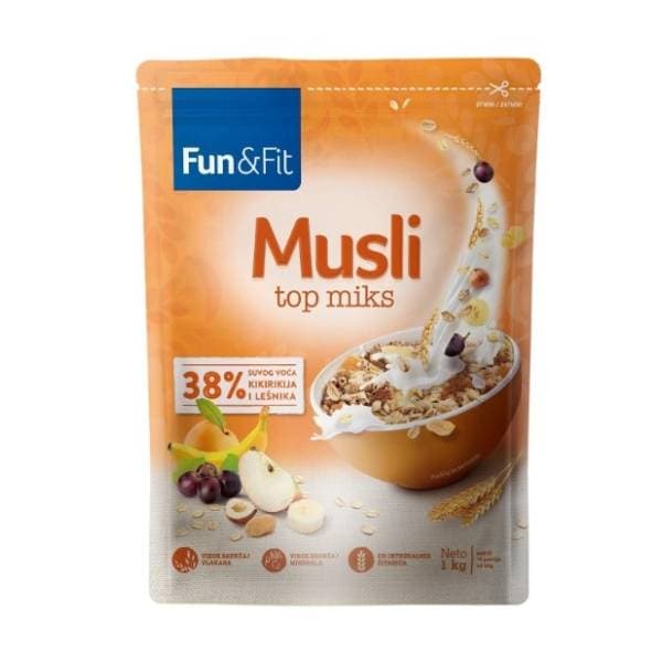 Musli Fun & Fit top 1kg 0