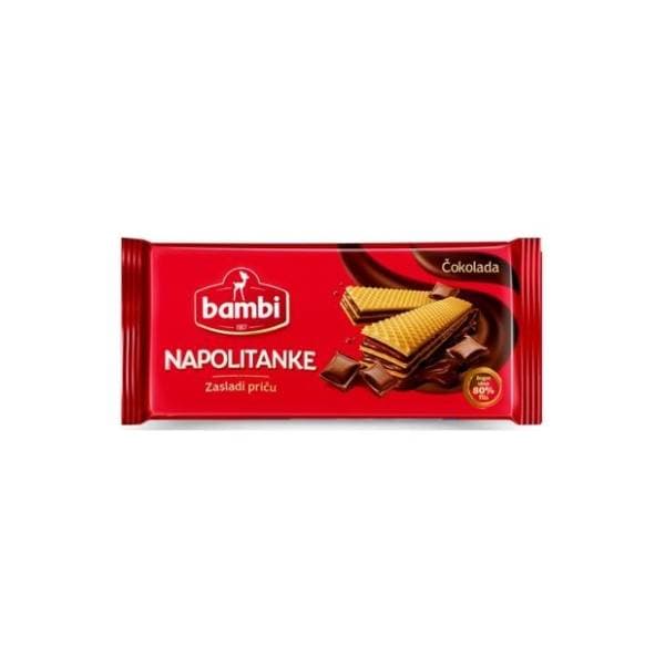 Napolitanka BAMBI čokolada 185g 0