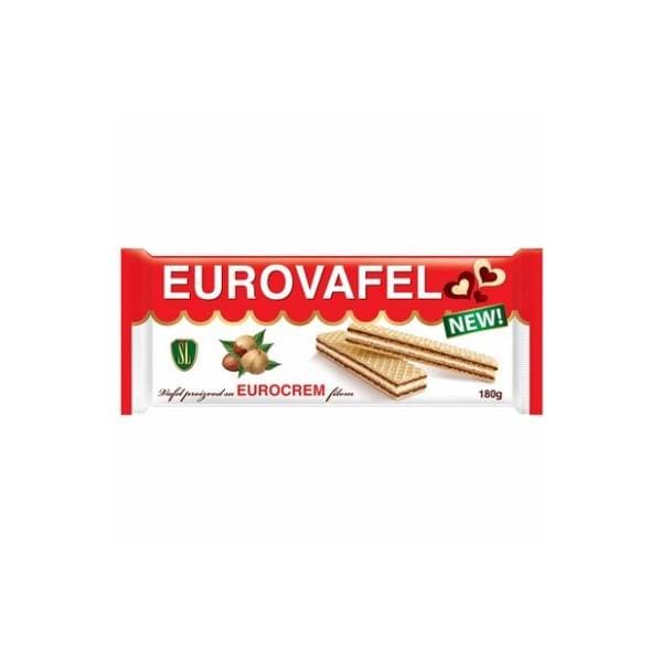 Napolitanka SWISSLION Eurovafel lešnik 180g 0