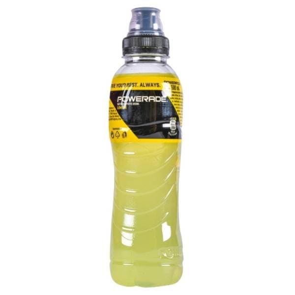 Negazirana voda POWERADE lemon 500ml 0