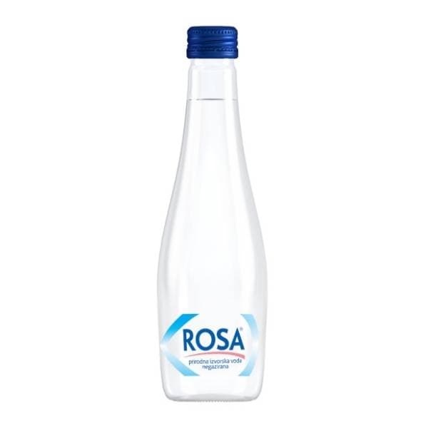 Negazirana voda ROSA staklo 330ml 0
