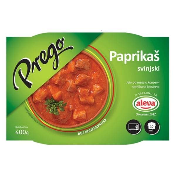 NEOPLANTA Prego svinjski paprikaš 400g 0