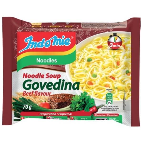 Nudle INDOMIE govedina 70g 0