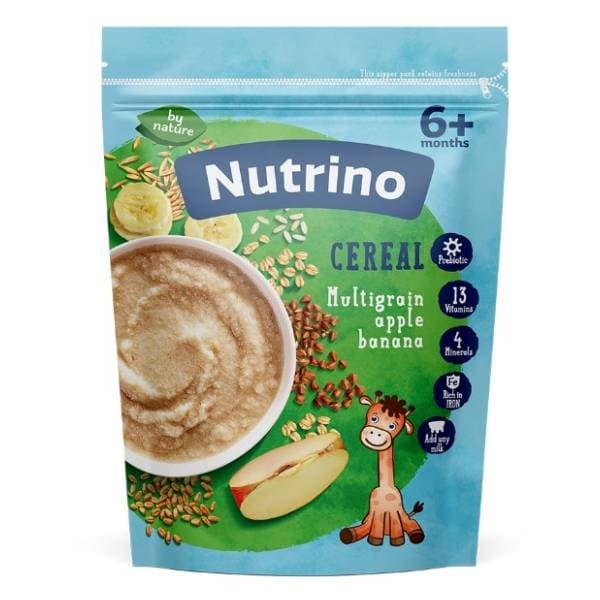 NUTRINO bezmlečna kaša 5 žitarica 200g 0