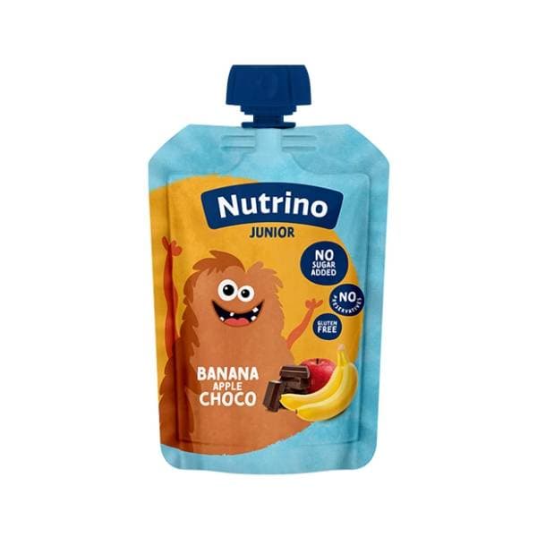 NUTRINO Junior voćni pire banana jabuka čokolada 100g 0