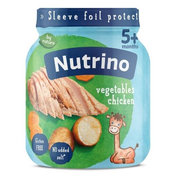 NUTRINO kašica piletina i povrće 125g 0
