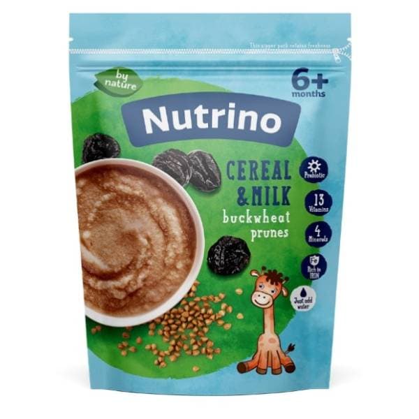 NUTRINO mlečna kaša heljda suva šljiva 200g 0