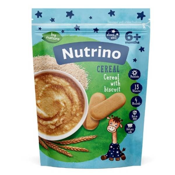 NUTRINO mlečna kaša keks 200g 0