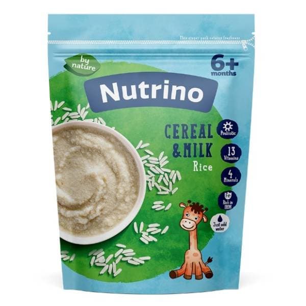 NUTRINO mlečna kaša pirinač 200g 0