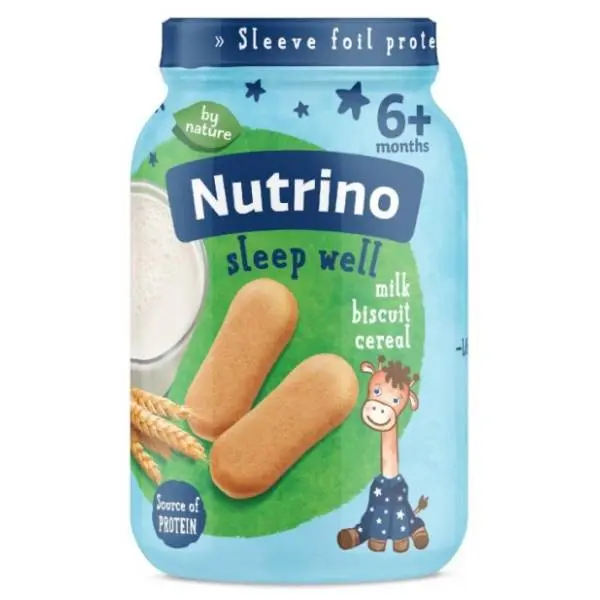 NUTRINO mlečna kašica sa keksom i pšenicom 190g 0