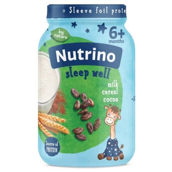 NUTRINO mlečna kašica sa pšenicom i kakaom 190g 0