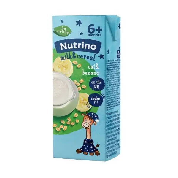 NUTRINO mlekce ovas i banana 200ml 0
