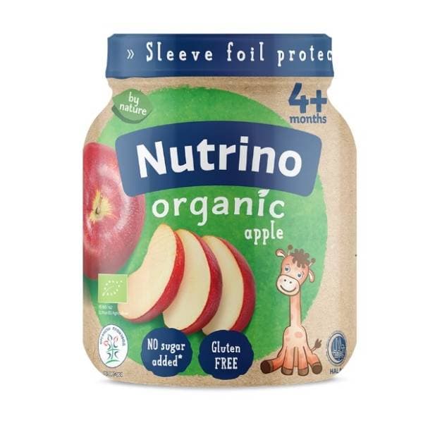 NUTRINO Organic kašica jabuka 125g 0