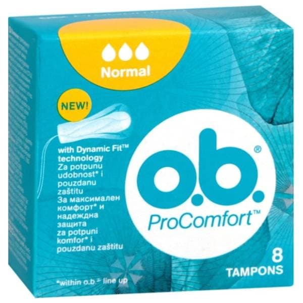 O.B. Pro comfort Normal 8kom 0