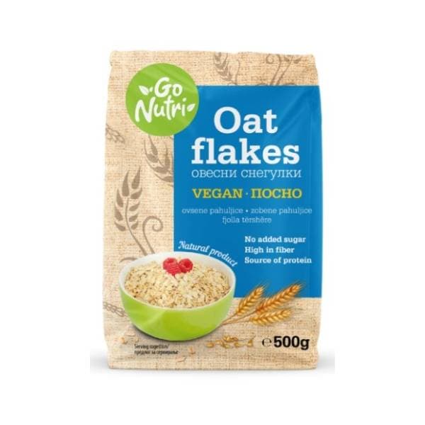 Ovsene pahuljice GO NUTRI 500g 0