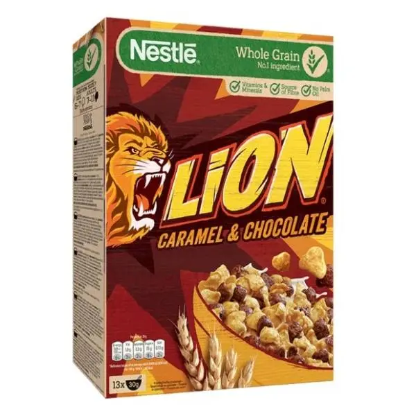 Pahuljice NESTLE Lion karamela i čokolada 400g 0