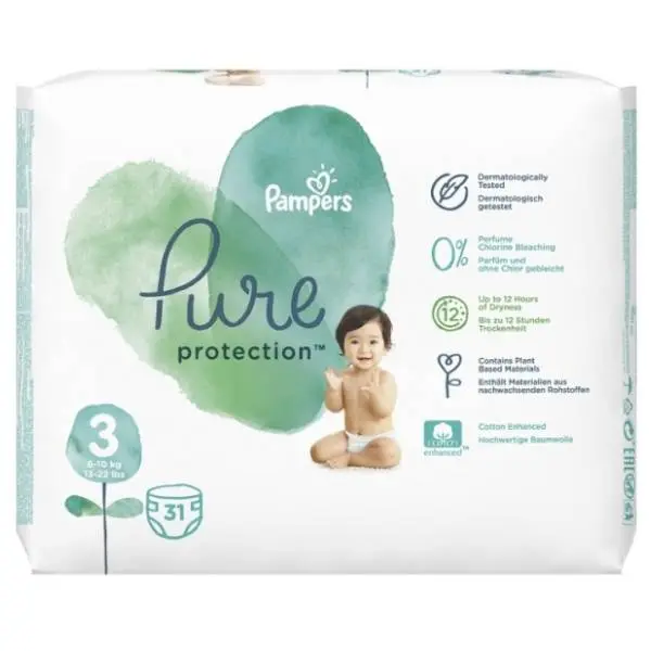 PAMPERS Harmonie VP 3 31kom 0