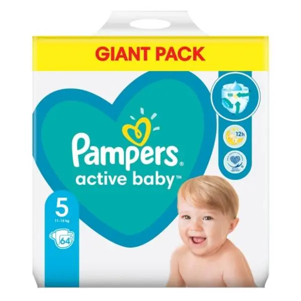 PAMPERS pelene GP 5 64kom 0
