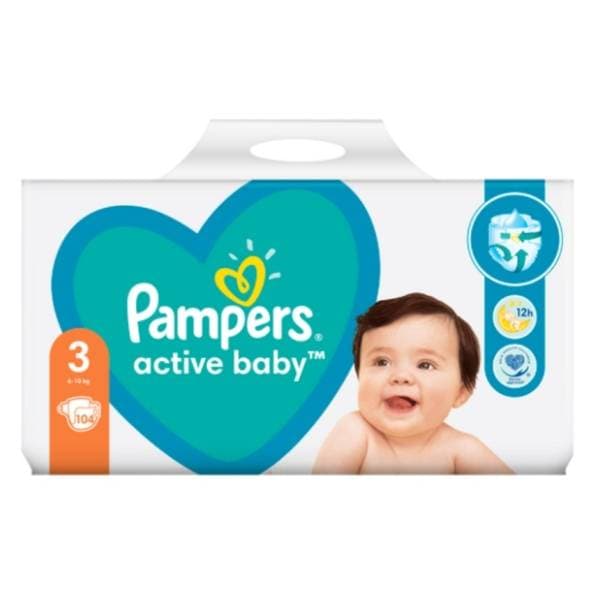 PAMPERS pelene GPP 3 104kom 0