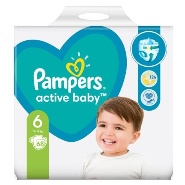 PAMPERS pelene GPP 6 68kom 0