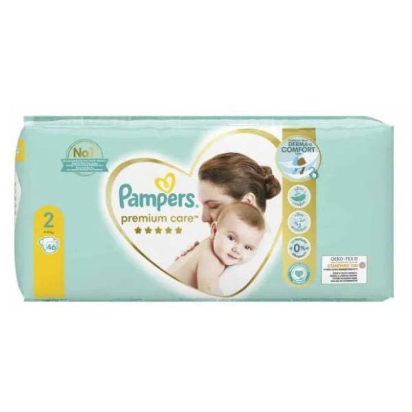 PAMPERS Premium care 2 46kom 0