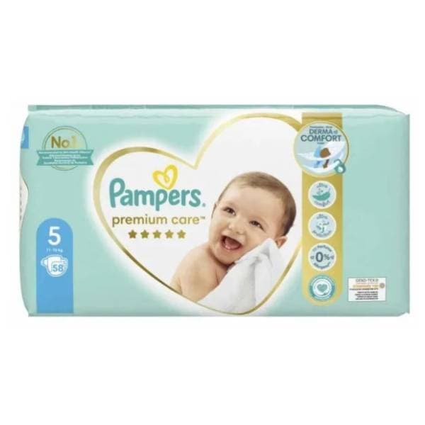 PAMPERS Premium care JP 5 58kom 0