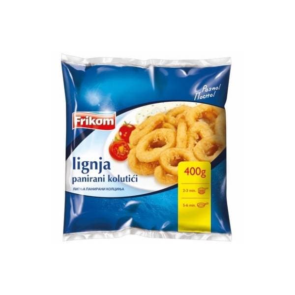 Panirani kolutići lignji FRIKOM 400g 0