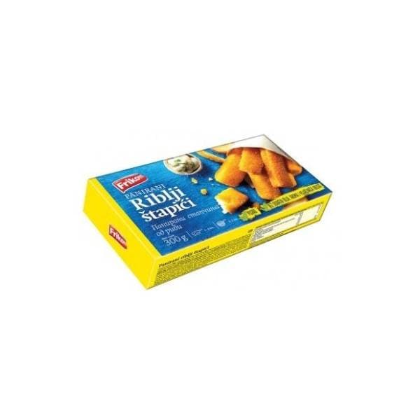 Panirani riblji štapići FRIKOM 300g 0