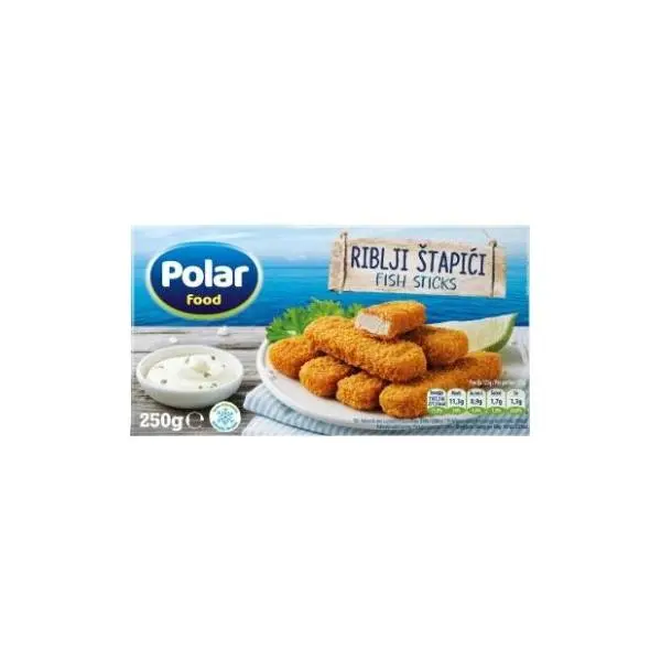 Panirani riblji štapići POLAR 250g 0