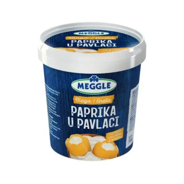 Paprika u pavlaci MEGGLE blaga 700g 0