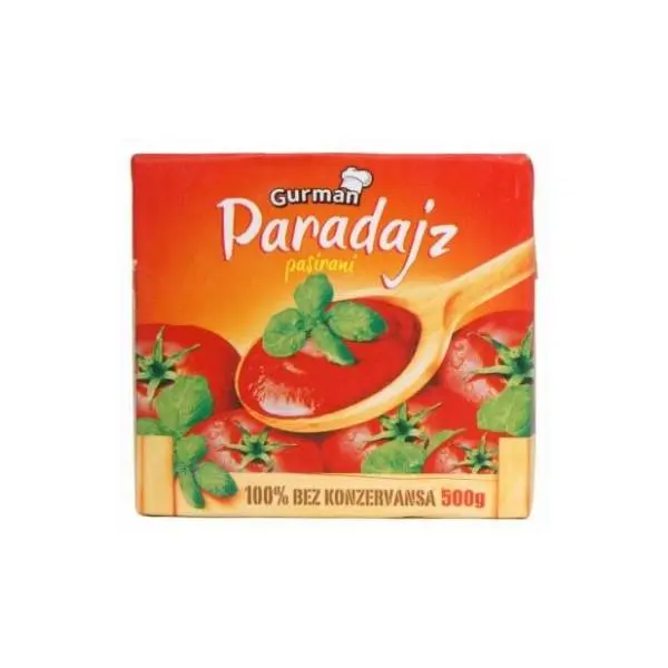 Paradajz sok GURMAN pasirani 500g 0